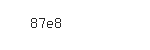 Captcha: 87e8